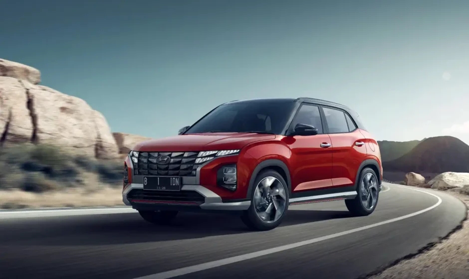 hyundai creta merah